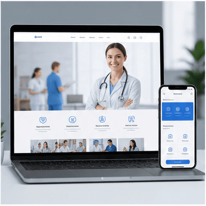 Northline Health responsive website concept